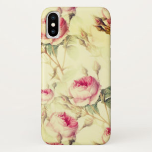 Beautiful Vintage Floral iPhone X Case