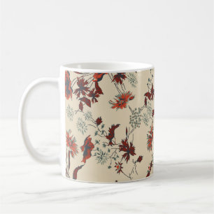 Beautiful vintage Floral pattern in the many kind Coffee Mug