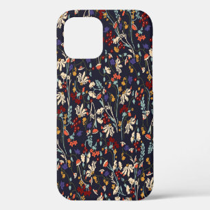 Beautiful vintage Floral pattern in the many kind iPhone 12 Case