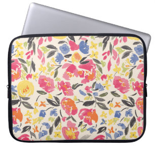Beautiful vintage Floral pattern in the many kind  Laptop Sleeve