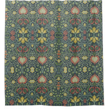 Beautiful Vintage Floral Pattern Pink Yellow Green