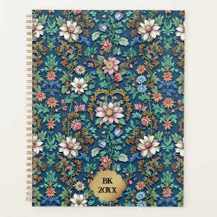Beautiful Vintage Floral Planner