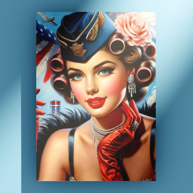 Beautiful Vintage Girl Portrait Postcard (Creator Uploaded)