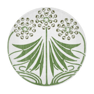 Beautiful vintage illustration. cutting board