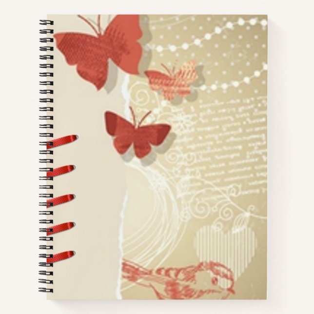 Beautiful vintage notebook (Front)