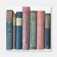 Beautiful vintage old books, book spines