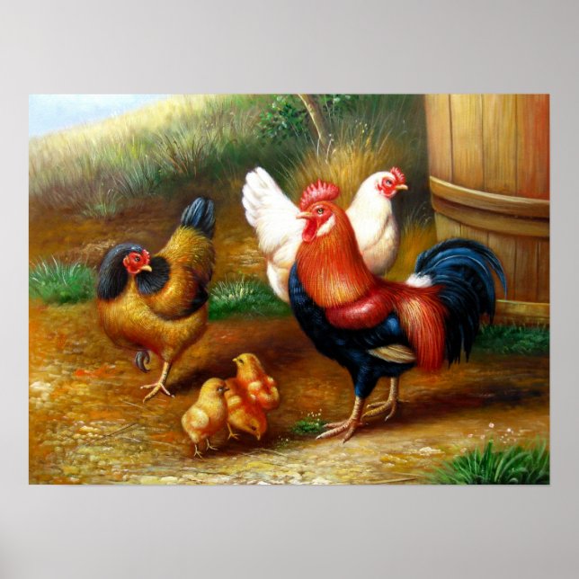 beautiful vintage poster painting  20 (Front)