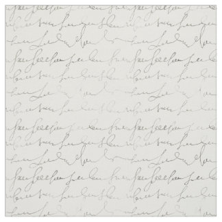 Beautiful Vintage Script Fabric