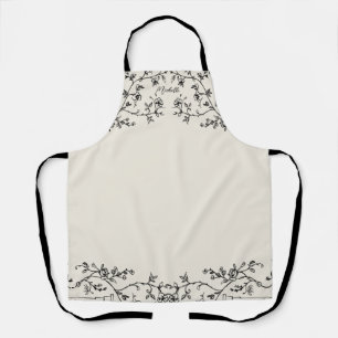 Beautiful Vintage Vines Custom  Apron