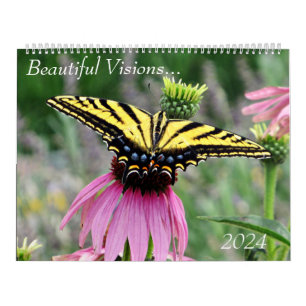 Beautiful Visions Large Wall Calendar 2024