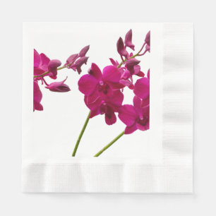 Beautiful Vitality Pink Floral Design Napkin
