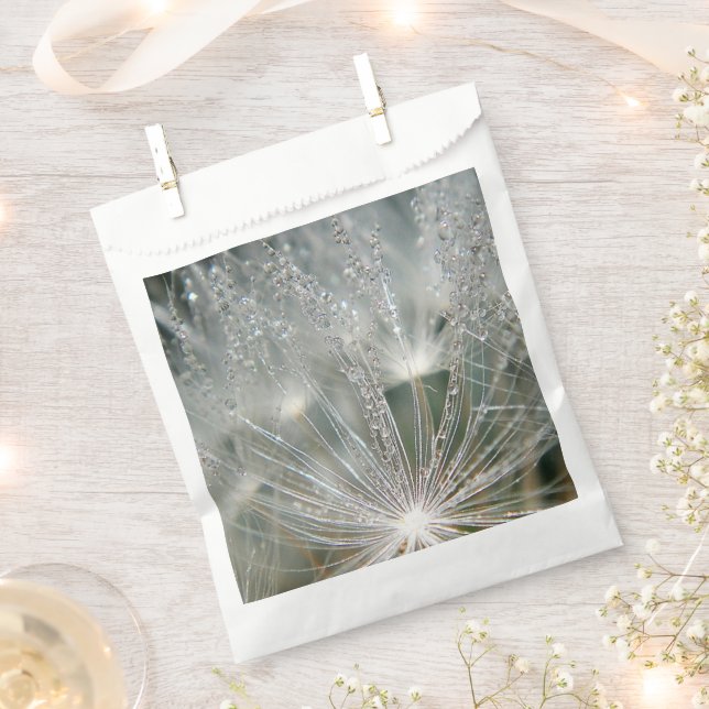 Beautiful water droplets favour bag (Clipped)