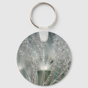 Beautiful water droplets key ring