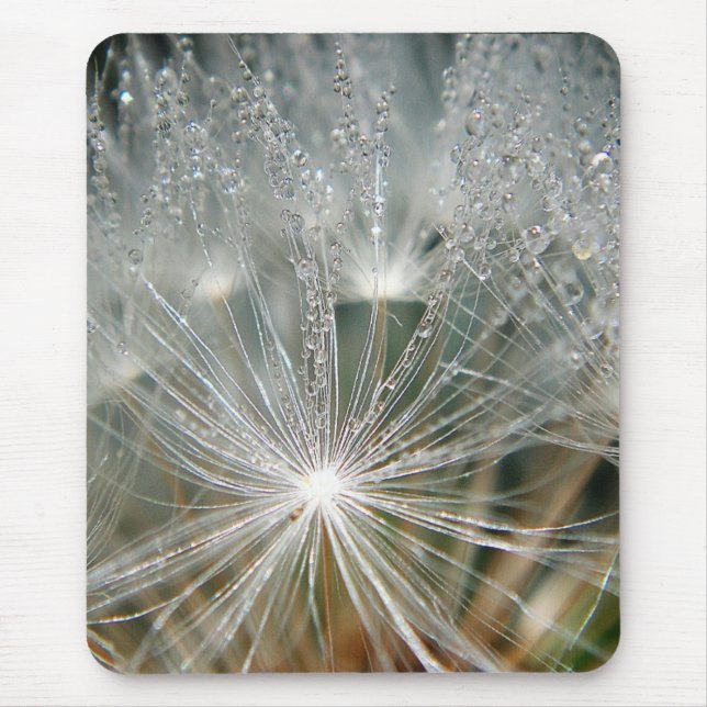 Beautiful water droplets mouse pad (Front)