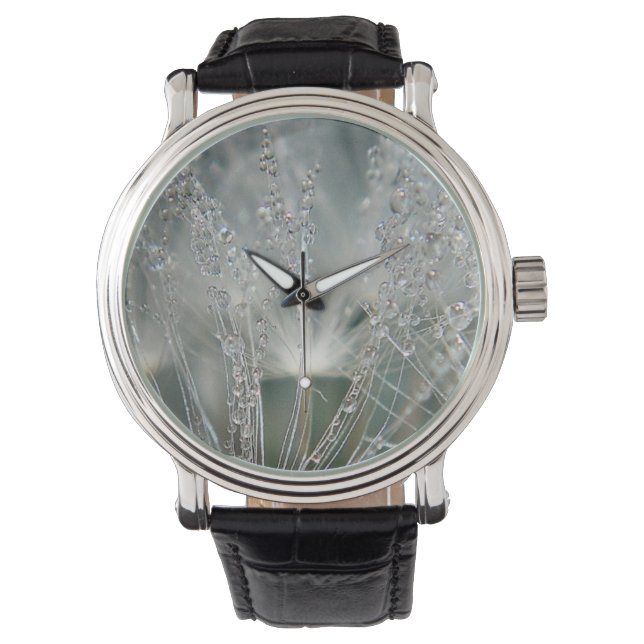 Beautiful water droplets watch (Front)