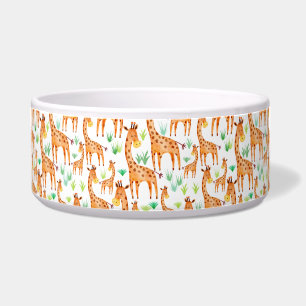 Beautiful Watercolor Giraffe Animal