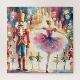 Beautiful Watercolor Nutcracker Jigsaw Puzzle