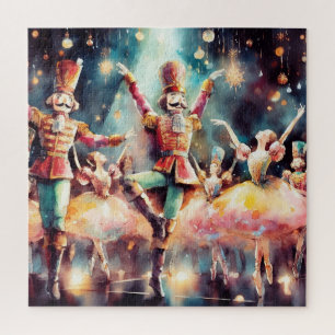 Beautiful Watercolor Nutcracker Jigsaw Puzzle