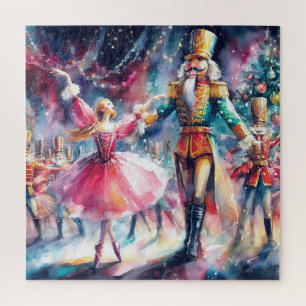 Beautiful Watercolor Nutcracker Jigsaw Puzzle