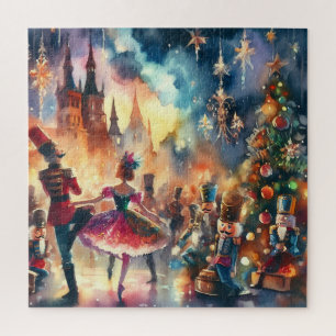 Beautiful Watercolor Nutcracker Jigsaw Puzzle