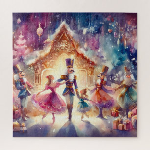 Beautiful Watercolor Nutcracker Jigsaw Puzzle