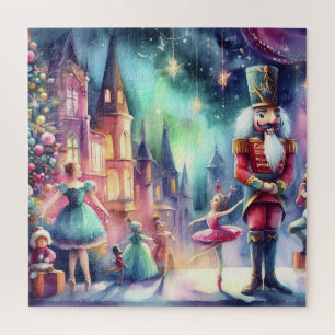 Beautiful Watercolor Nutcracker Jigsaw Puzzle