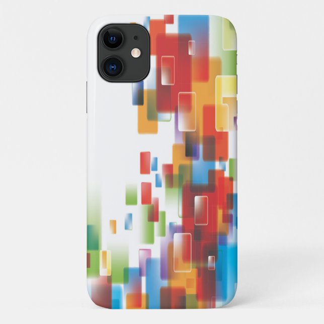 Beautiful Watercolor Print iPhone Case (Back)