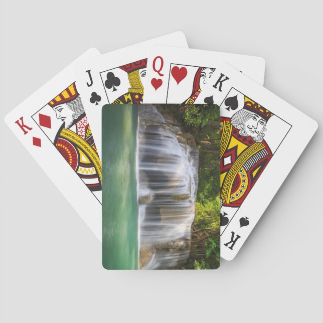 Beautiful Waterfall Deck of Playing Cards (Back)