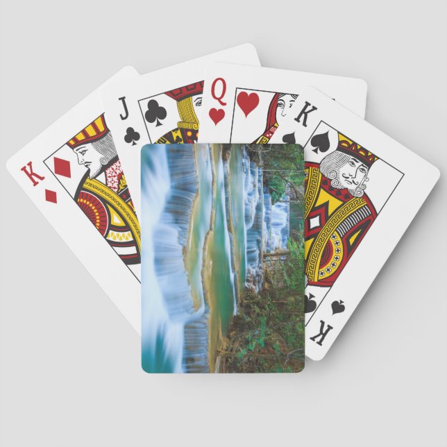Beautiful Waterfall Deck of Playing Cards (Back)