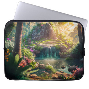 Beautiful Waterfall Laptop Sleeve