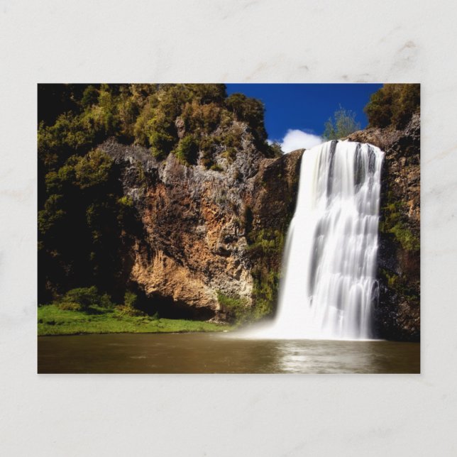 Beautiful waterfall postcard (Front)