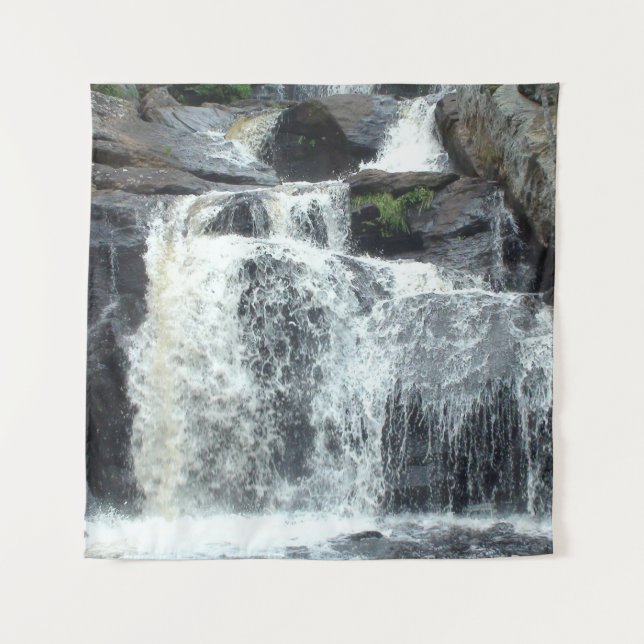 Beautiful Waterfall Wall Art Tapestry (Front)