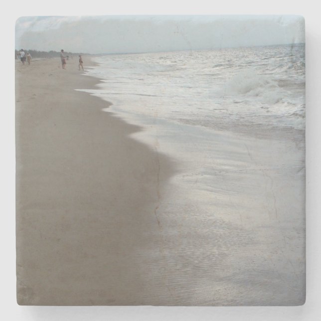 Beautiful Waves Marble Coaster (Front)