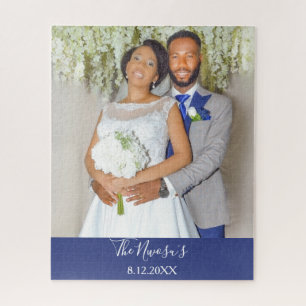 Beautiful Wedding Bride and Groom  Jigsaw Puzzle