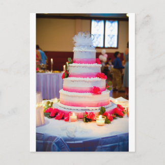 Beautiful Wedding Cake Postcard