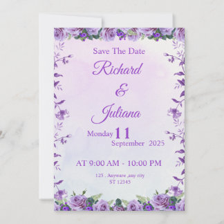 Beautiful Wedding Invitation