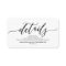 Beautiful Wedding Website Details Enclosure Card