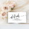 Beautiful Wedding Website Details Enclosure Card