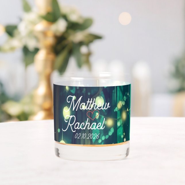 Beautiful Wedding  Whiskey Glass (Insitu (Wedding))