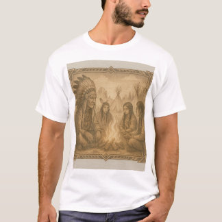 Beautiful western style graphic design. T-Shirt