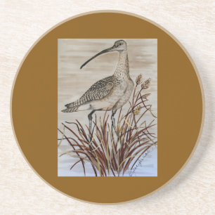 Beautiful Whimbrel Coaster