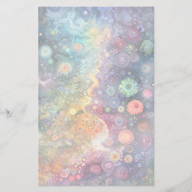 Beautiful Whimsical Colourful Back to School  (Front)