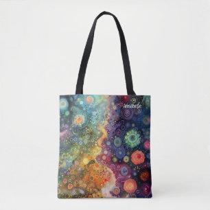 Beautiful Whimsical Colourful Back to School  Tote Bag