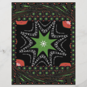 Beautiful Whirling stars background Print vector