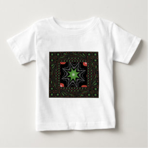 Beautiful Whirling stars background Print vector Baby T-Shirt