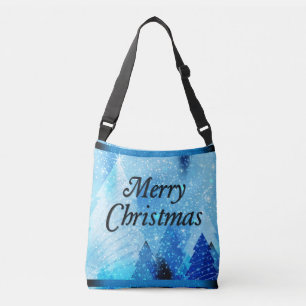 Beautiful White Christmas Crossbody Bag