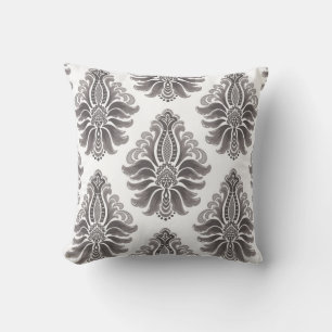 Beautiful white colour pillow design  