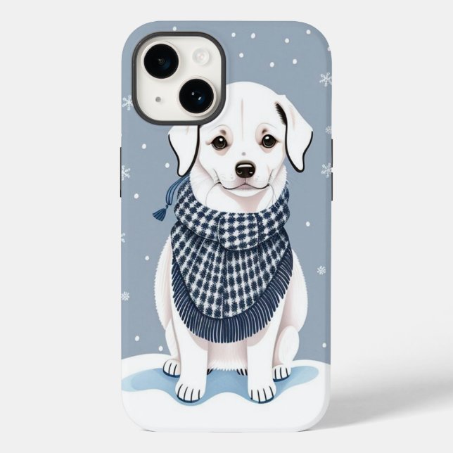 Beautiful White Dog  Case-Mate iPhone Case (Back)