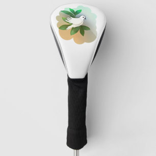 Beautiful White Dove  Golf Head Cover
