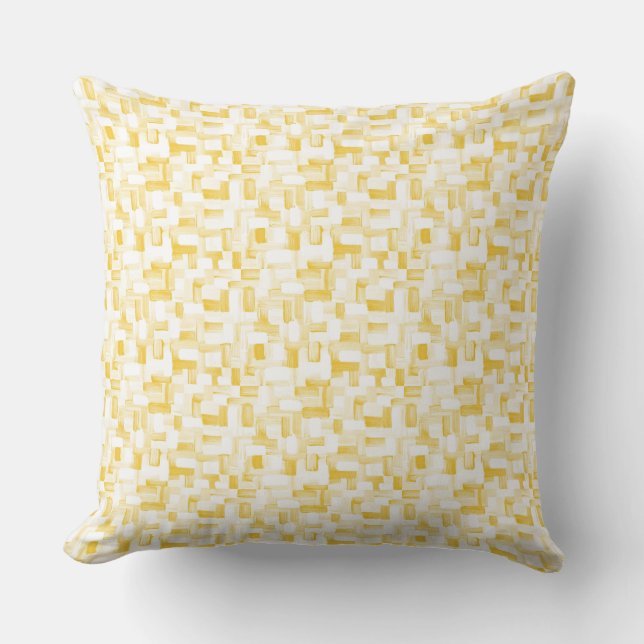 Beautiful white or yellow colour cushion (Front)